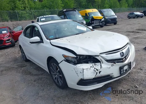 2015 Acura Tlx V6 Tech z USA, uszkodzony, nr VIN 19UUB2F5XFA009352